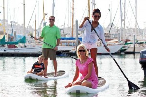 6" Thick Inflatable Paddleboards Offer Stability for Beginner Paddlers
