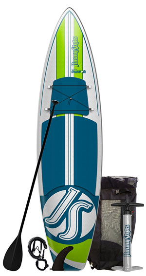 Jimmy Styks Puffer Inflatable SUP Package with Air Pump and Paddle