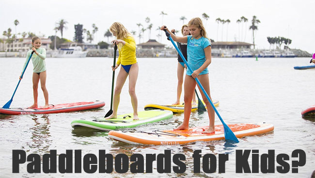 Inflatable Stand Up Paddleboards for Kids from Xterra