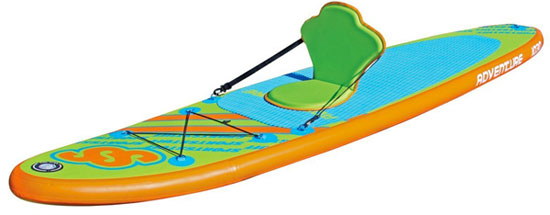 Sportsstuff Inflatable SUP with Detachable Kayak Seat