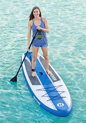 iRocker Inflatable SUP on the Water