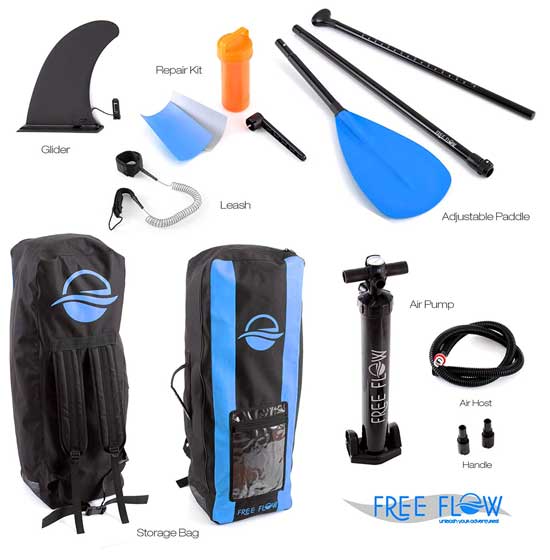 SereneLife Inflatable SUP Accessories