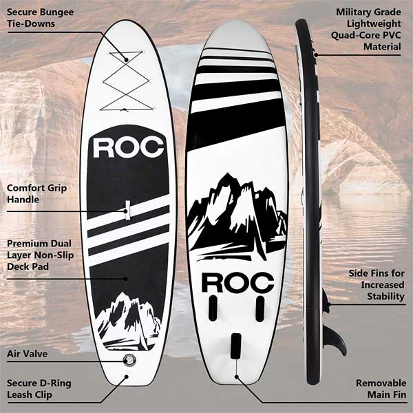Roc Inflatable SUP Features