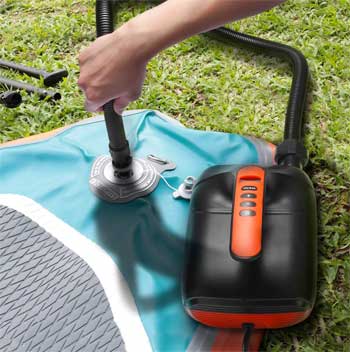 Electric Paddleboard Pump to Blow Up SUP Fast