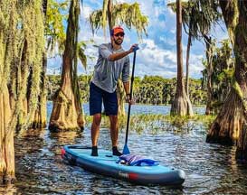 Freein Explorer Stand Up Paddleboard for Recreation, Yoga, Fishing, Travel